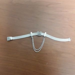 Pandora Reflextions Sterling Silver Bracelet